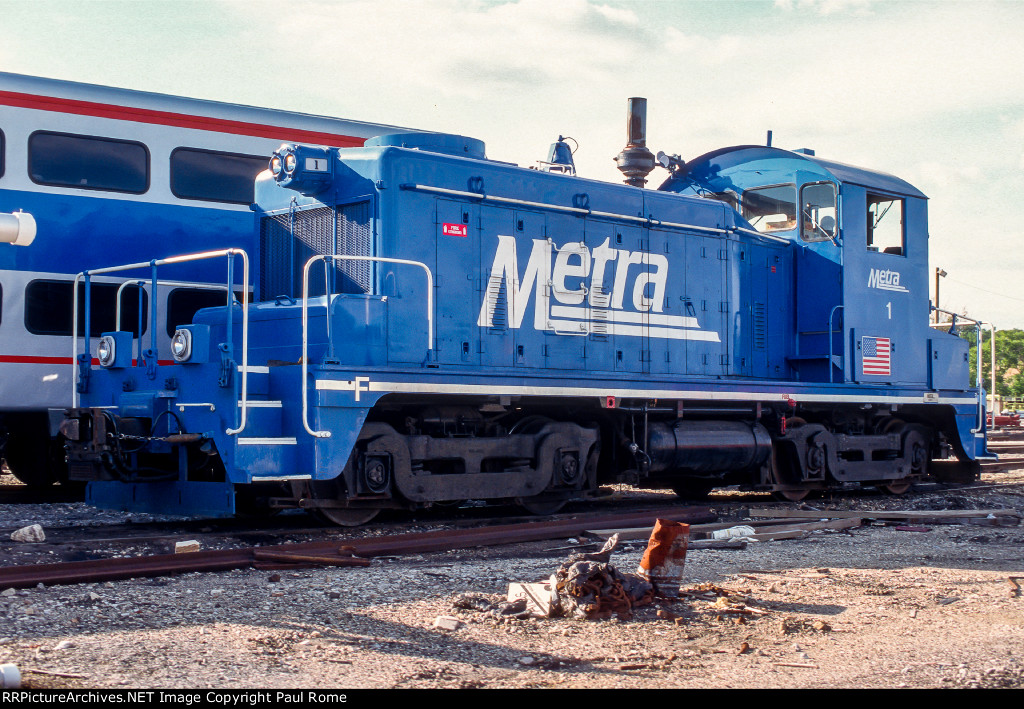 METX 1, EMD SW1 ex IC 9016